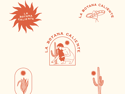 La Botana Caliente // Brand Design branding design graphic design illustration logo