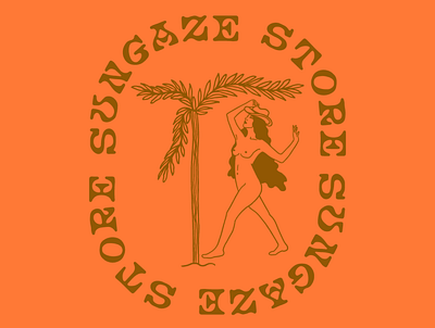 Sungaze Store // Branding, Logo Design + Illustration branding design earthy graphic design illustration logo logo design western