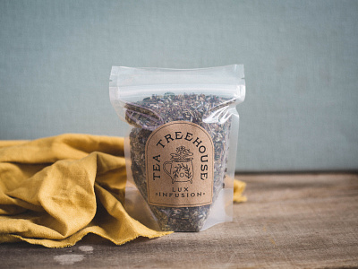 Tea Treehouse    Label Packaging Design + Branding By Kirsty Bain On 