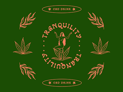 Tranquility // Branding branding design earthy graphic design illustration logo logo design vector