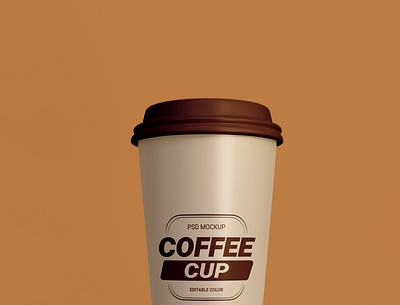 3d Realistic Coffee Cup Mockup 3d 3d coffee cup coffee cup coffee cup mockup cup mockup psd mockup render rendering