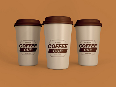 Coffee Cup Psd Mockup