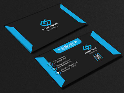 Business Card Design white card