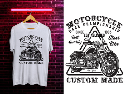 custom retro vintage t shirt design