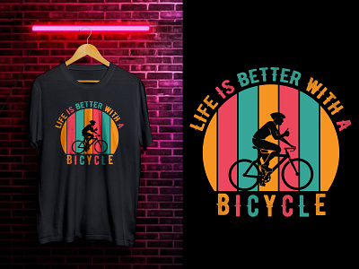 Bicycle T-shirt Design bicycle t shirt design mountain bike t shirt design