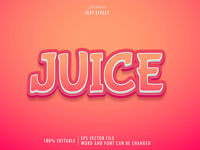 Text Effect Juice