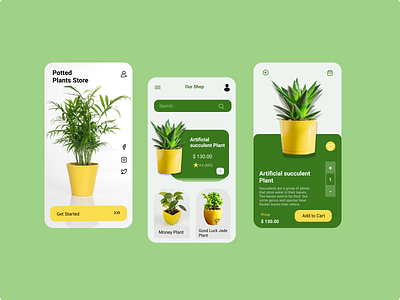 Online Plant Store Mobile App 3d animation app app design branding dashboard design graphic design illustration logo mobile app design mobile design motion graphics online store shop plant store plant store app ui ui design visual design