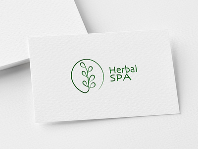 Herbal SPA logo v2.0 adobeillustrator adobephotoshop branding graphic design logo logodesign