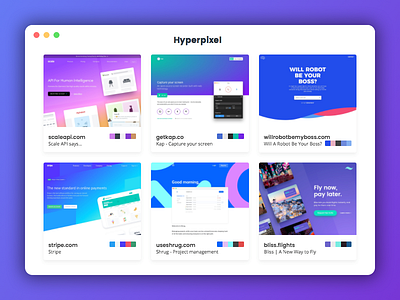 Hyperpixel | Best landing pages for inspiration home page landing landing page product ui ux