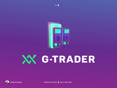 G-Trader - UI Design 2022 branding design graphic design illustration logo ui ux