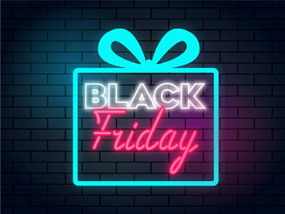 Black Friday Logo 3d animation black friday black friday logo branding creative creative logo graphic design logo logo design minimal logo modern logo motion graphics neon logo