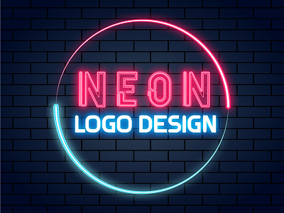 Neon Logo Design