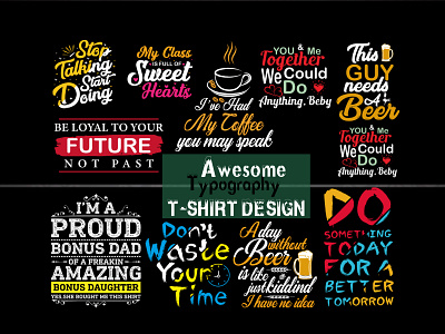 Awesome typography design