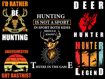DEER HUNTING appreal design branding christmas t shirt design deer design graphic design hunting illustration pod print design vector