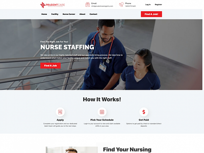 Nurse Staffing Website