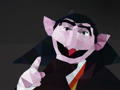 The Count count dmesh illustration photoshop