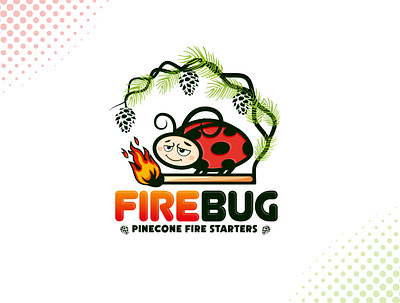 Fire Bug Logo buglogo fire illustration logo mascot vector