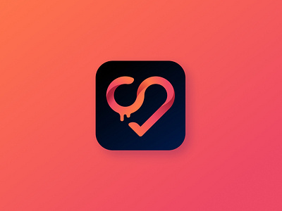 Logo design for dating app - Scoop