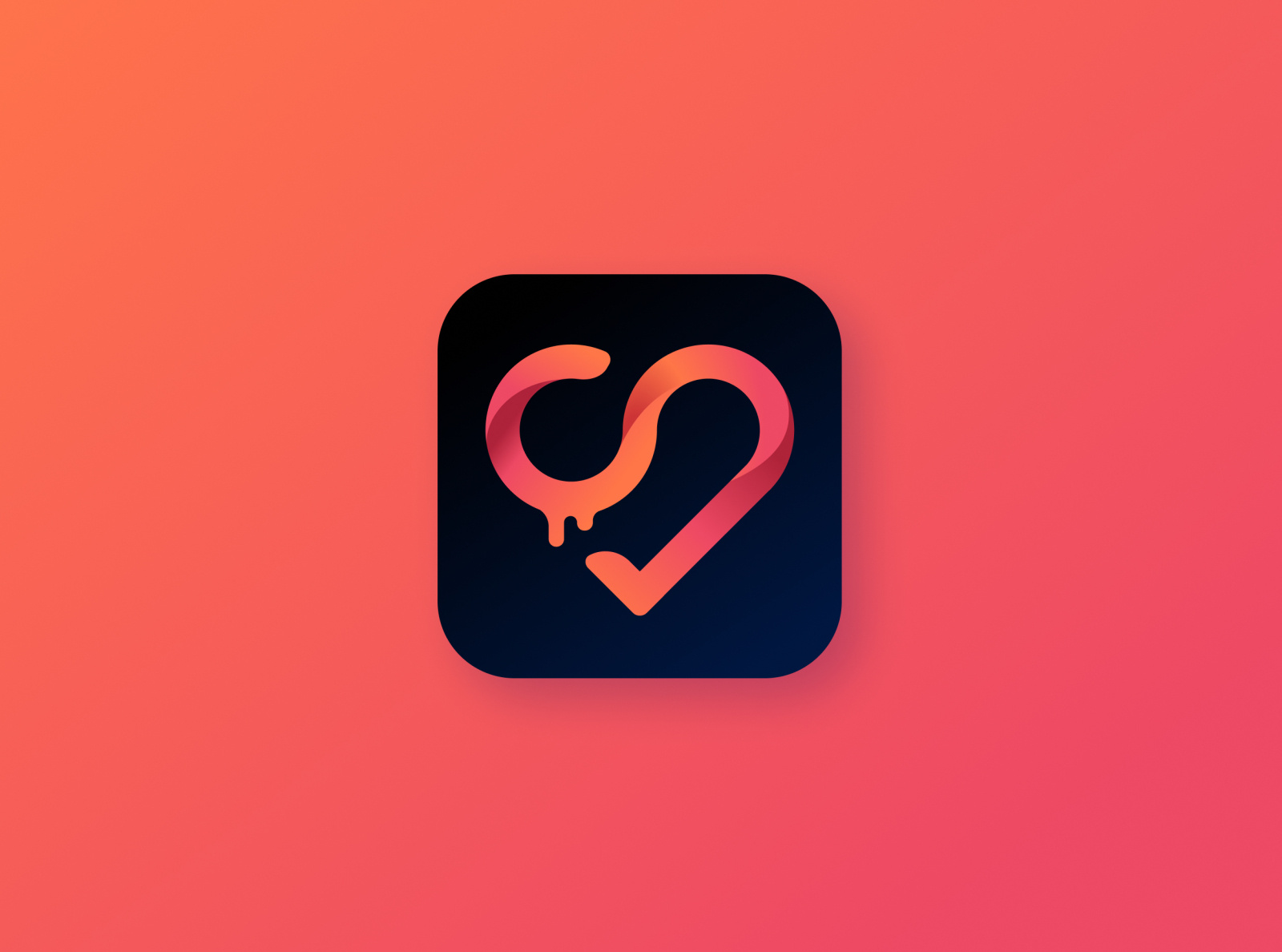 Logo design for dating app Scoop by Leonid Slyadnev on Dribbble