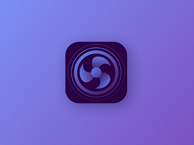 Logo design for app Box Fan