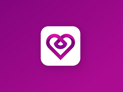 Logo design for dating app DatingBali