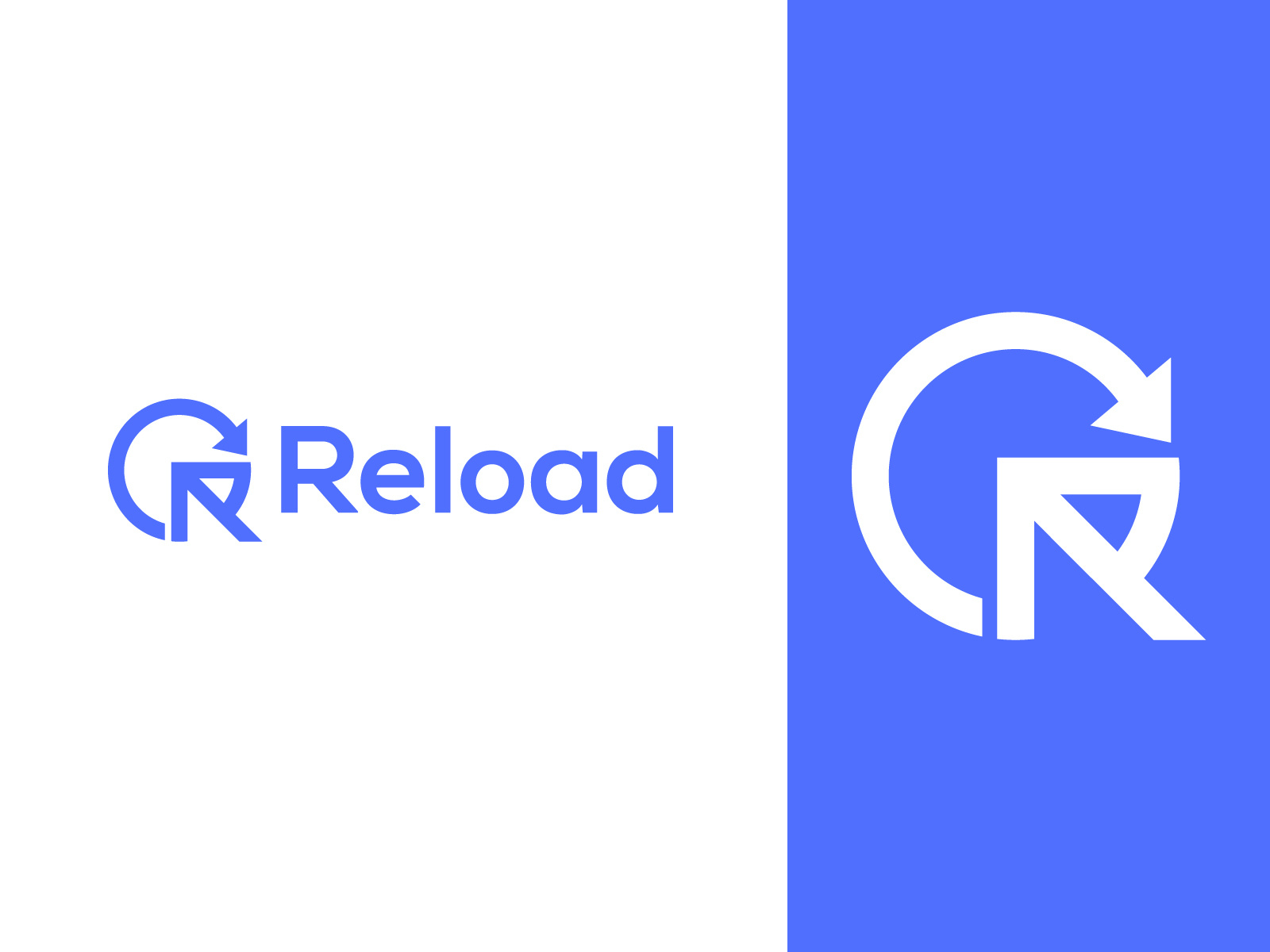 Reload logo letter R Refresh Logo Design by Logovect, Logo Designer