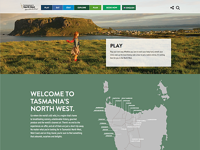 Tasmania's North West design web
