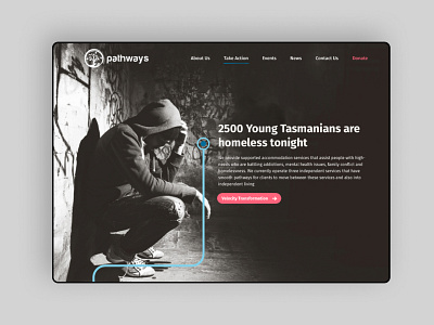 Pathways homelessness non profit website