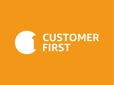 AWS Customer First Logo Design brand brand designer brand identity brand identity design branding design logo logo design logo designer