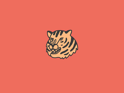The year of the tiger design graphic design illustration new year procreate symbol of the yaer tiger vector