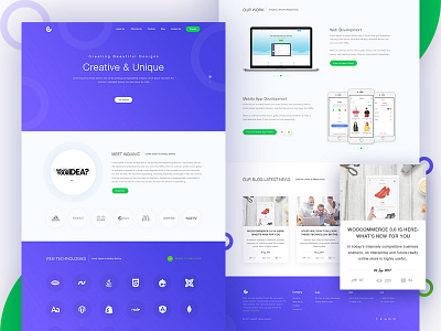 Landing page (WIP)