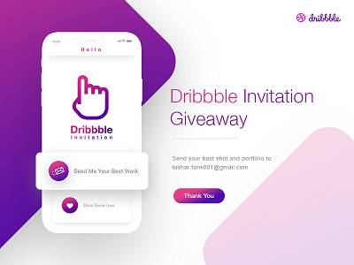 1 Dribbble Invite Giveaway