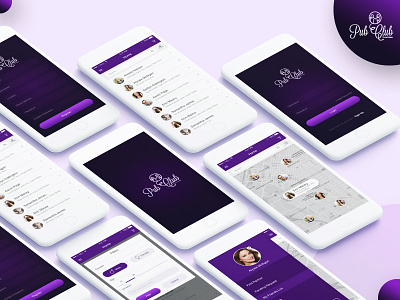 Pub Club Mobile App UI