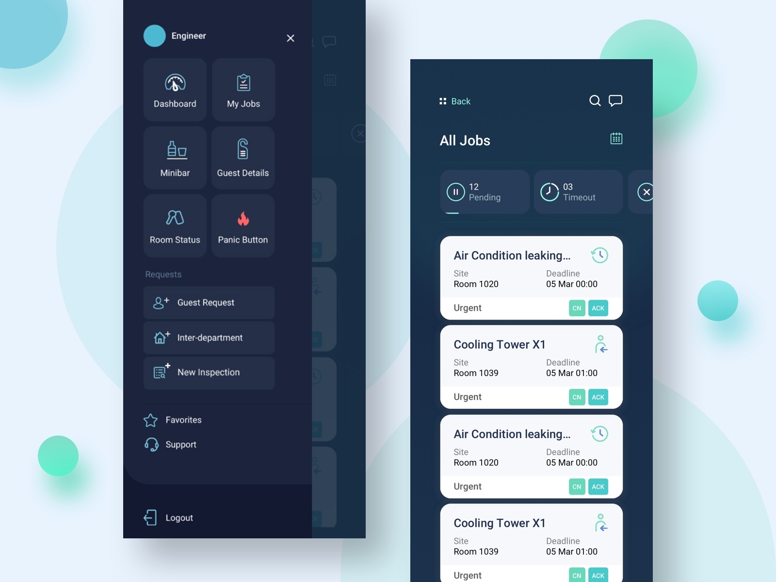 Mobile App UI by TushiT on Dribbble