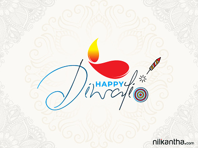 Happy Diwali branding design diwali festival graphic design illustration logo logo design typography vector