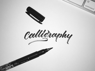 Calligraphy brush brushtype calligraphy cursive handlettering handmadefont handmadetype lettering script type typo typography