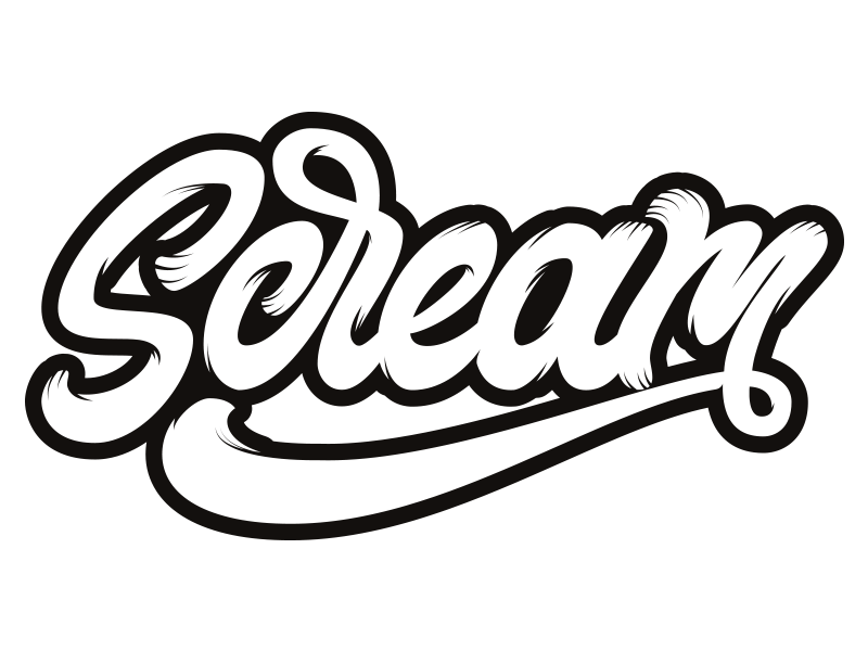 scream-by-anton-glud-on-dribbble