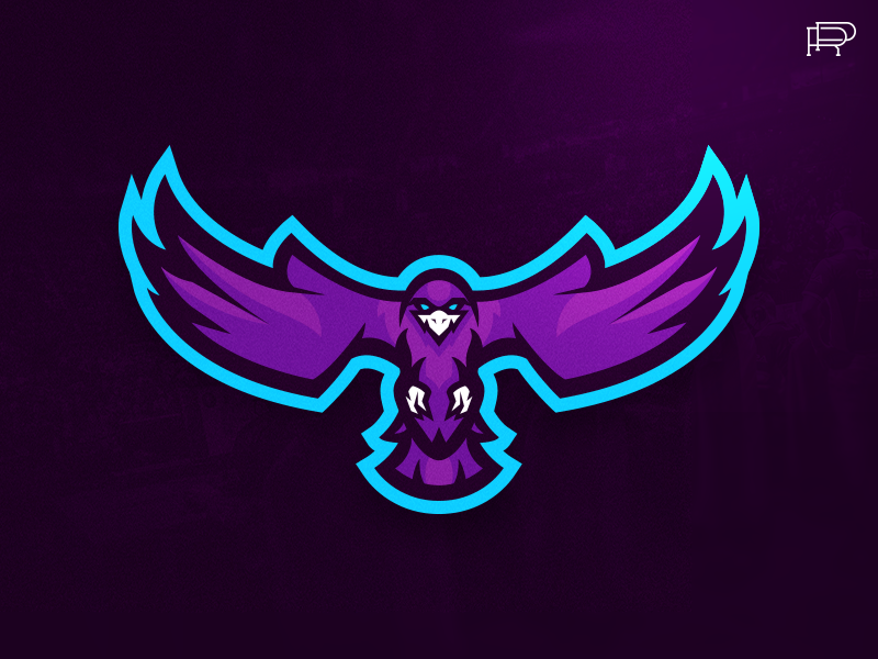 purple eagle logo