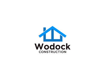 wodock logo branding design illustration logo typography ui vector