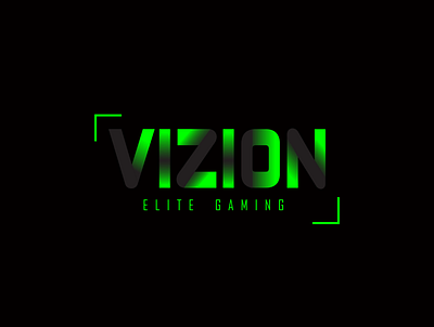 VIZION logo branding design illustration logo logo design vector