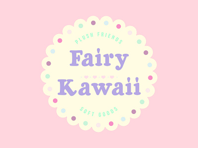 Fairy Kawaii logo branding design illustration logo logo design typography vector