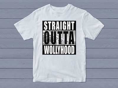 Straight Outta T-shirt Design