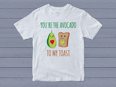 Avocado 🥑 T-Shirt Design avocado drawing avocado toast avocados design graphic design illustration logo logo vector national avocado day