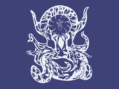 Octopus Aang art avatar the last airbender illustration