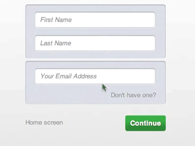 Fancypants Form Interaction animated css form gif html jquery label signup ui ux