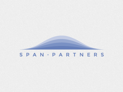Span Partners Logo blue gradient logo logotype montserrat vector