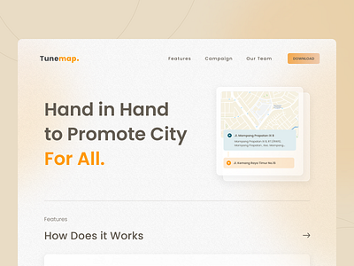 Tunemap - Hand in hand to promote city for all