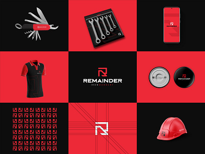 Remainder Ironmongery - Brand brand branding design graphic design graphicdesign ideaslogo identity illustration logo