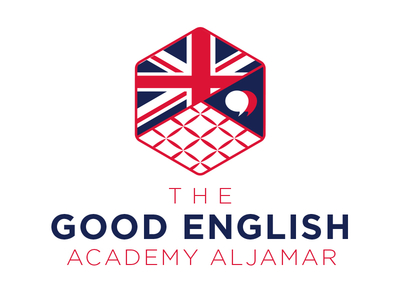 Good English Academy Logo Option 3 academy college english good language logo spain words