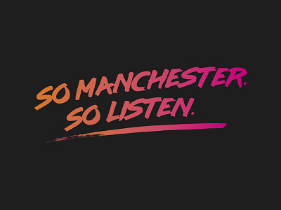 Logo idea for a popular Manchester radio station